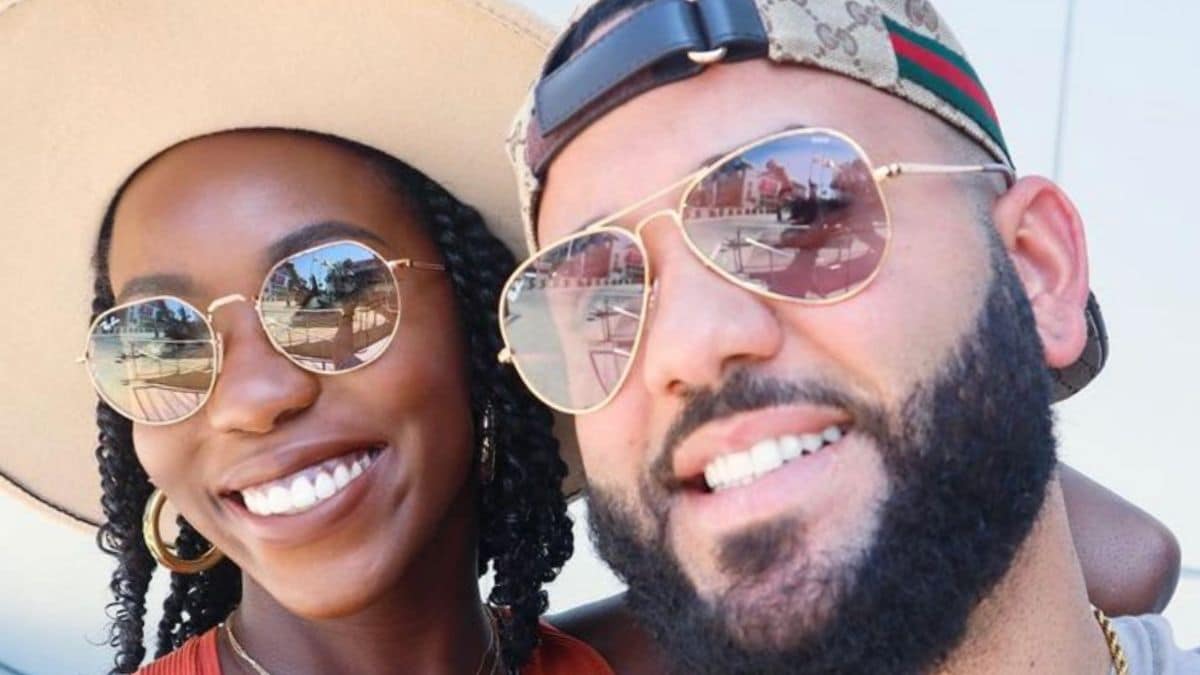 MAFS couple Briana Myles and Vincent Morales Instagram selfie