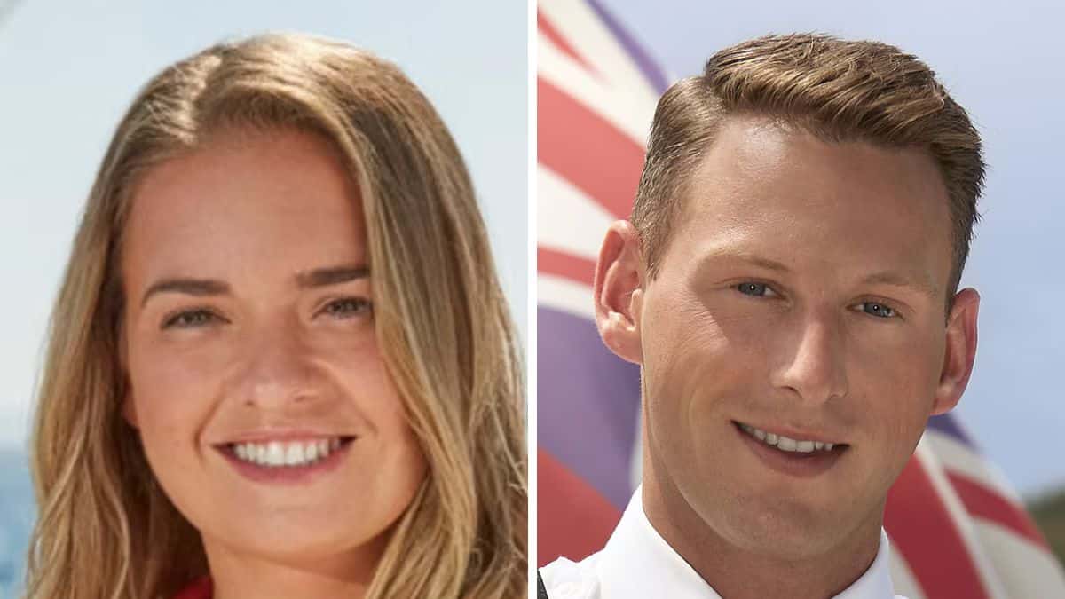 Daisy Kelliher on Below Deck Sailing Yacht and Fraser Olender on Below Deck