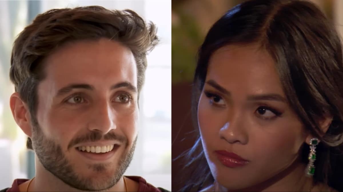 Jenn Tran and ex Matt Bachelorette