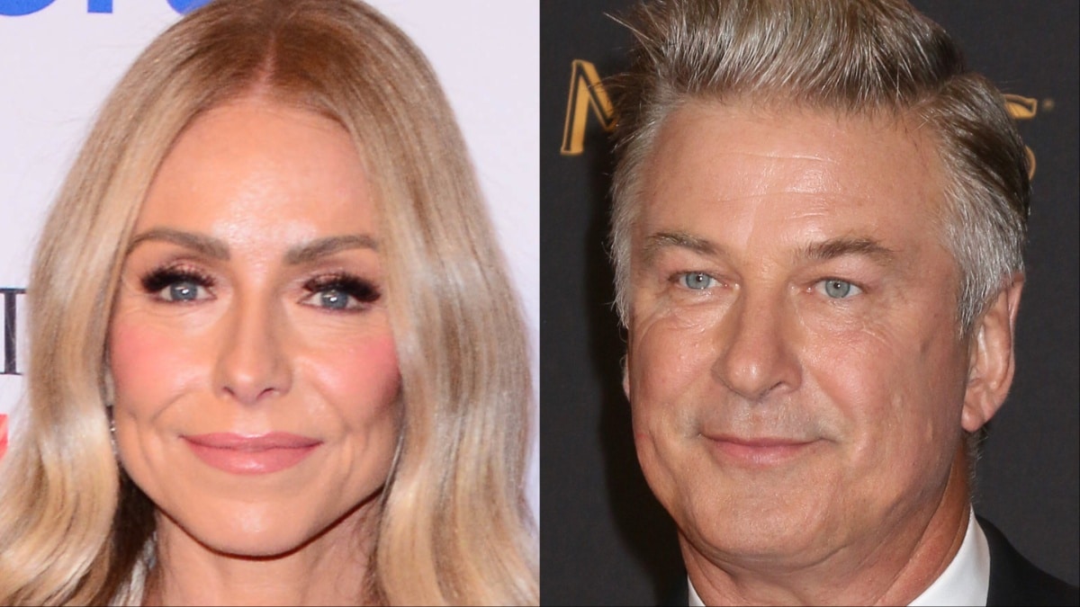 Kelly Ripa and Alec Baldwin at different events