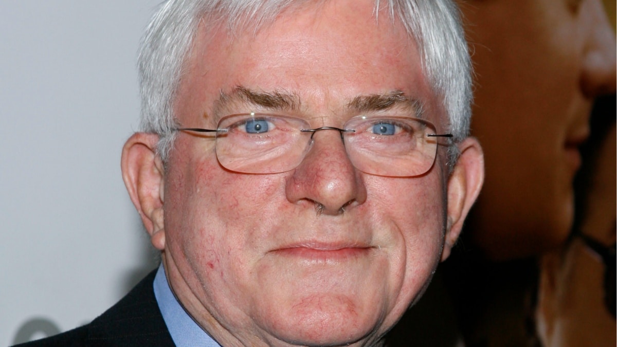 Primer plano de Phil Donahue