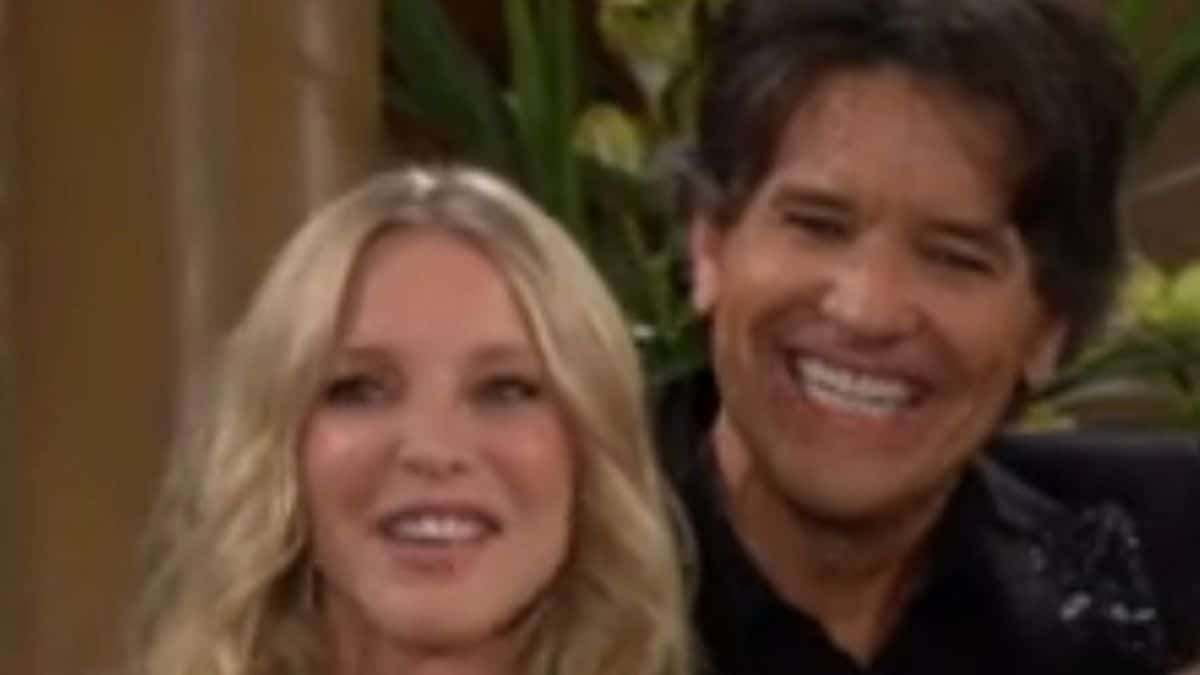 Lauralee Bell as Christine and Michael Damian as Danny on Bold