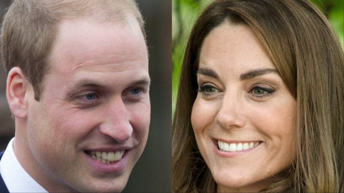 Prince William and Kate Middleton at different events