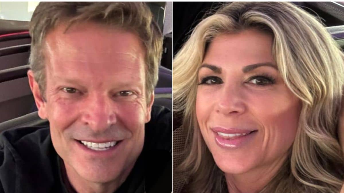 RHOC's Alexis Bellino and John Janssen Instagram selfie