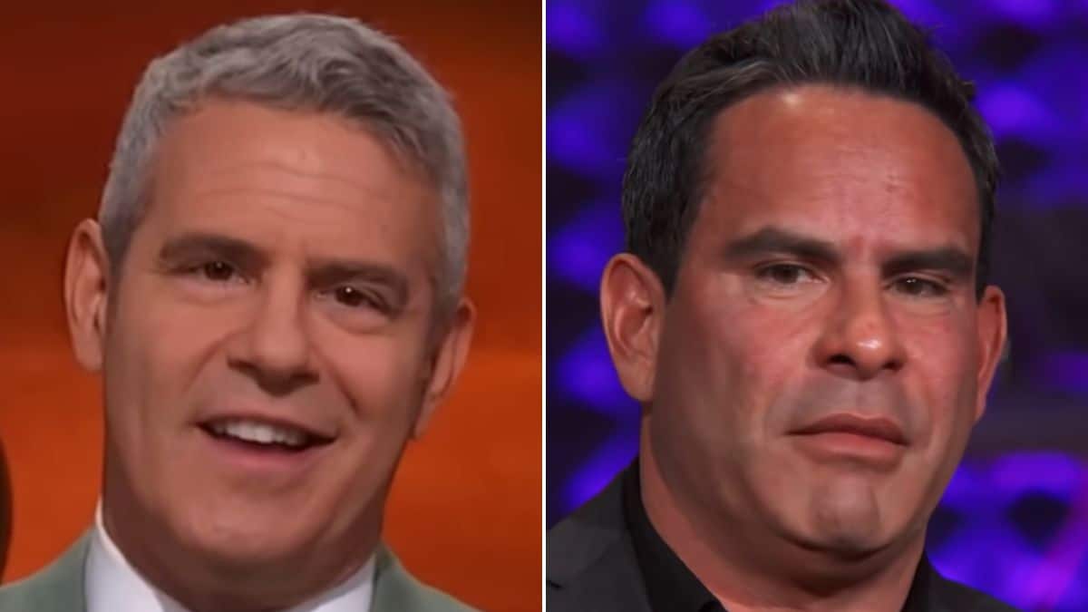 Bravo executive Andy Cohen; RHONJ star Luis Ruelas screenshot