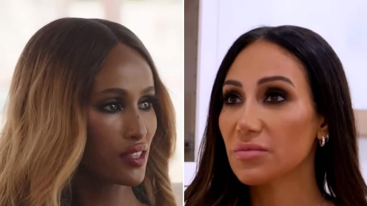 RHODubai star Chanel Ayan; RHONJ star Melissa Gorga