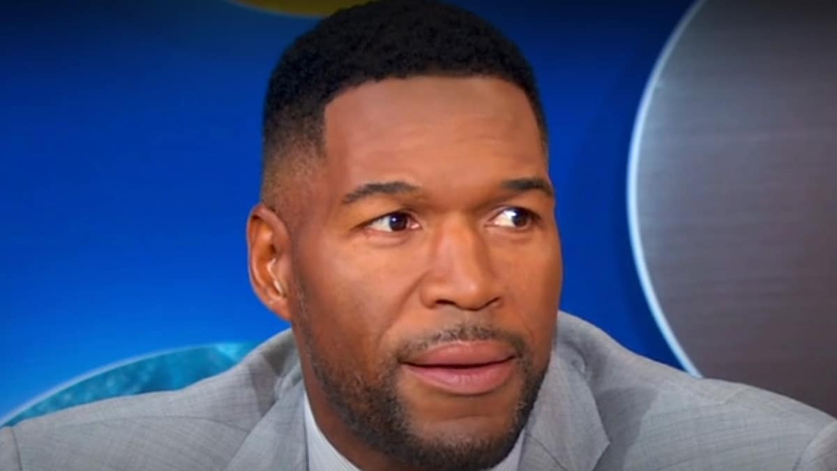 michael strahan face shot from good morning america 2024 episode