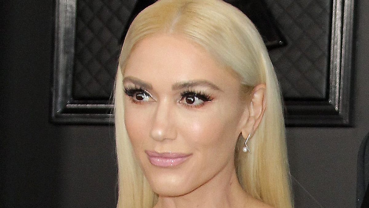 gwen stefani face shot from 62nd Annual GRAMMY Awards Arrivals