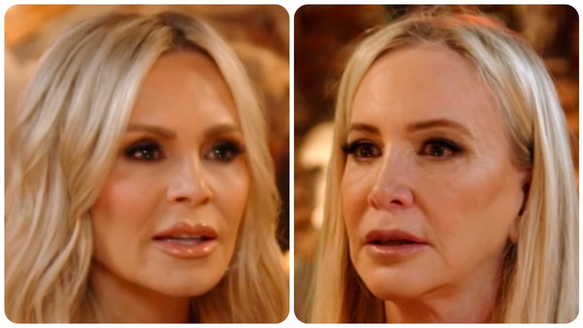 Tamra Judge and Shannon Beador on RHOC.