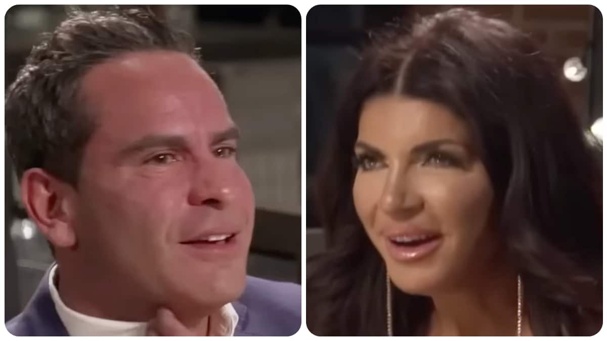 Luis Ruelas and Teresa Giudice.