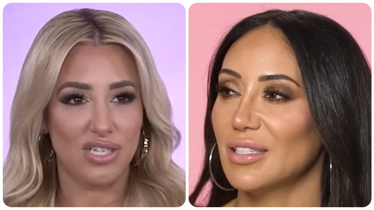 Danielle Cabral and Melissa Gorga on the RHONJ After Show.