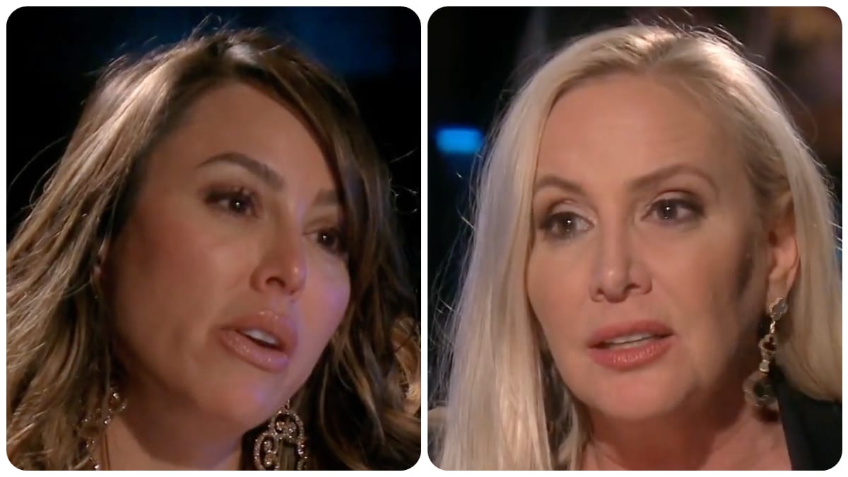 Kelly Dodd and Shannon Beador on RHOC.