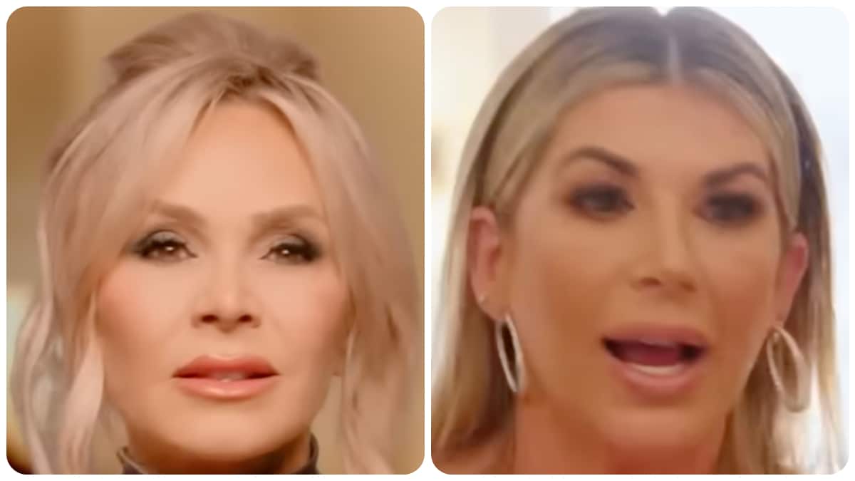 Tamra Judge and Alexis Bellino on RHOC.