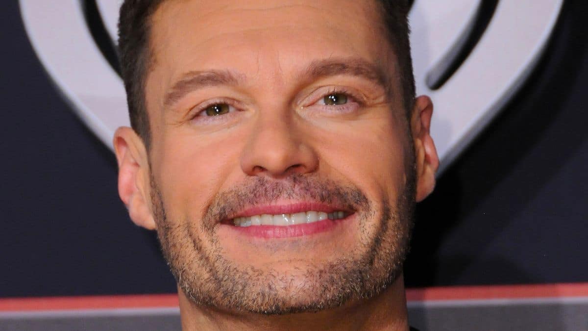 ryan seacrest on the red carpet at The Forum in Inglewood