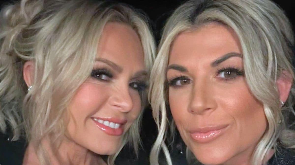 RHOC castmates Tamra Judge and Alexis Bellino Instagram selfie