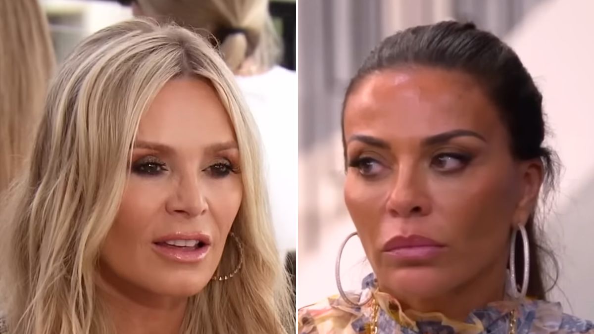 RHOC star Tamra Judge; RHONJ star Dolores Catania screenshot