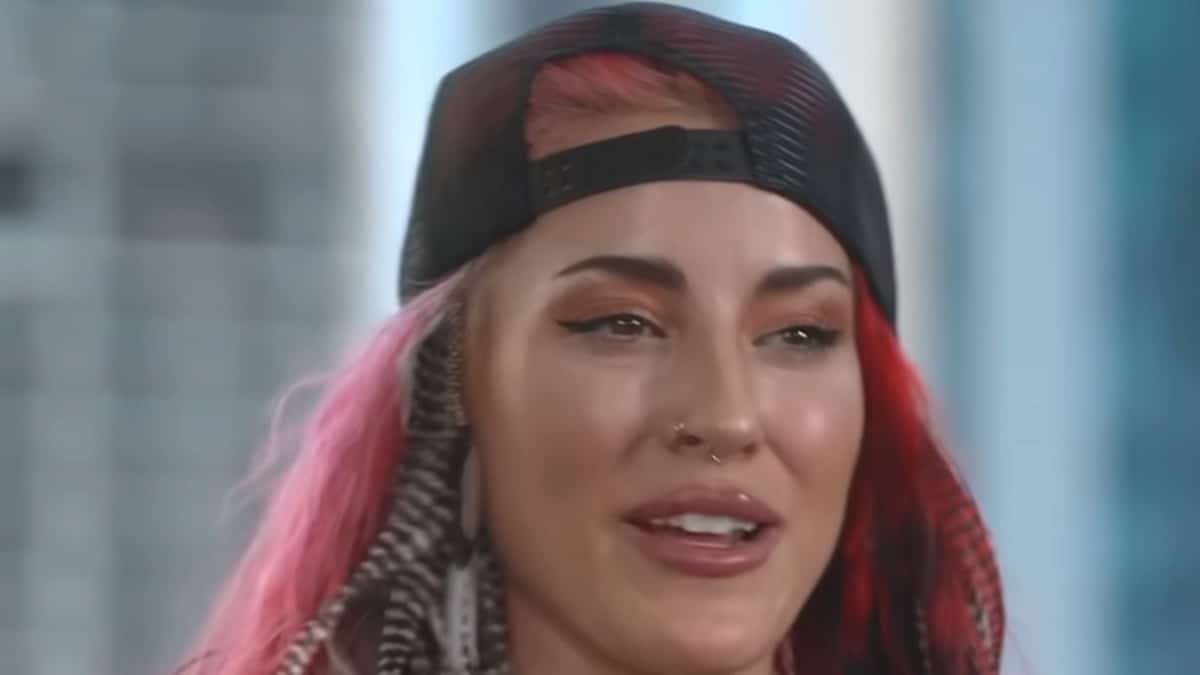 cara maria sorbello face shot in the challenge battle of the eras promo video