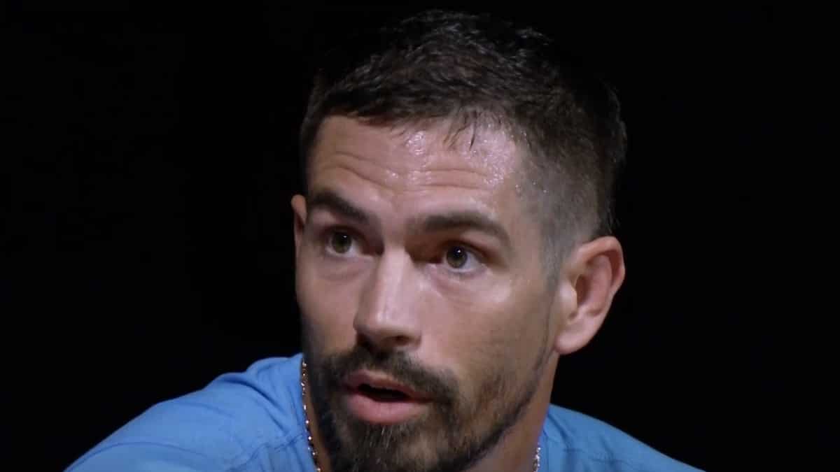 jordan wiseley face shot from the challenge 40 premiere episode