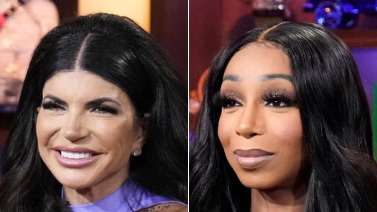 Teresa Giudice and Tiffany Pollard WWHL appearance photos