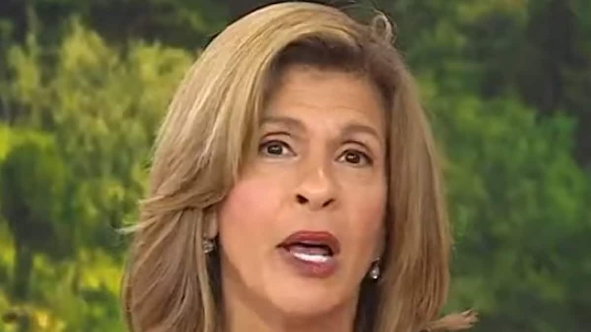 hoda kotb face shot from today on nbc