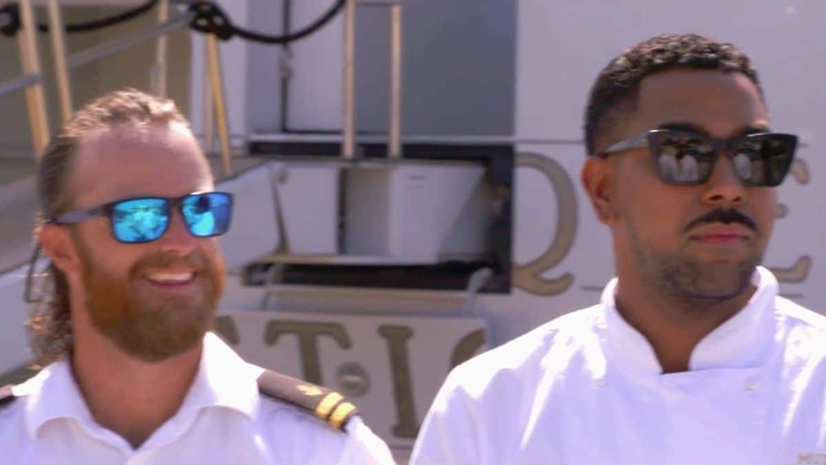 Iain Maclean and Johnathan Shillingford on Below Deck Med