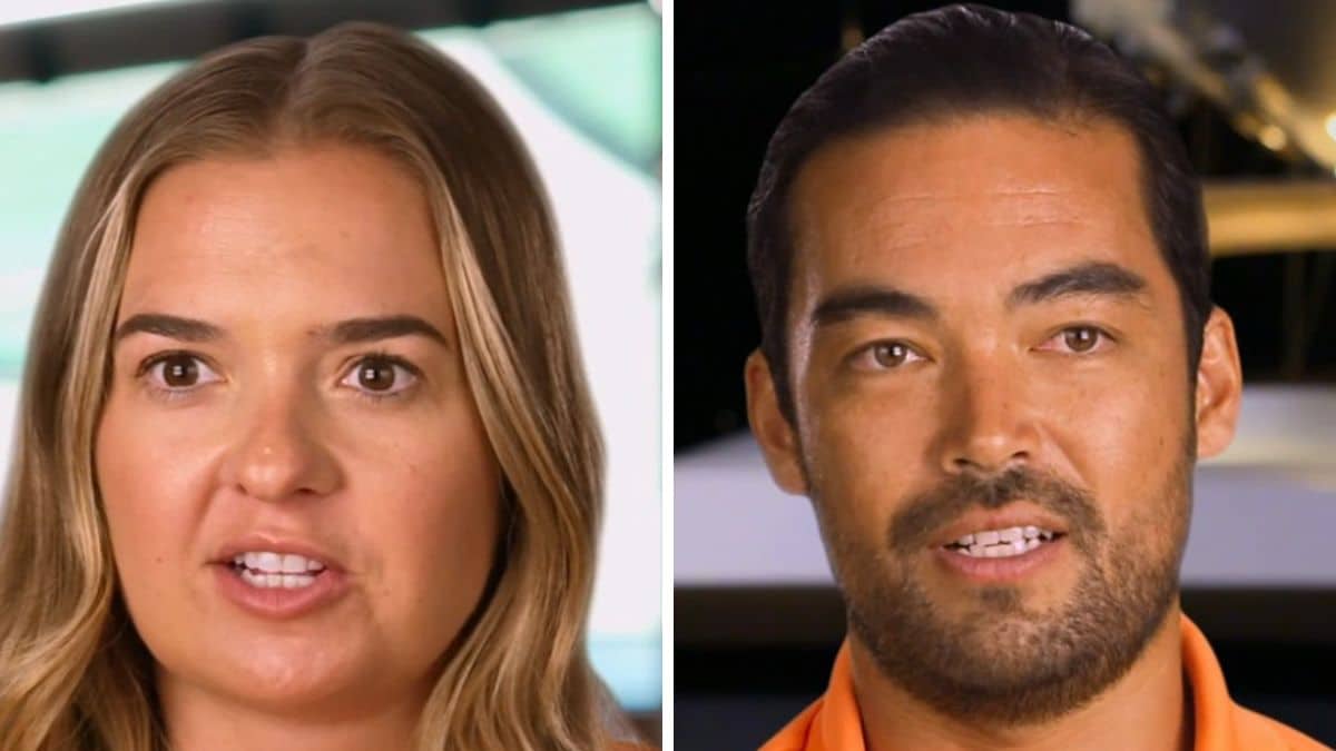 Daisy Kelliher and Colin MacRae on Below Deck Sailing Yacht Season 4