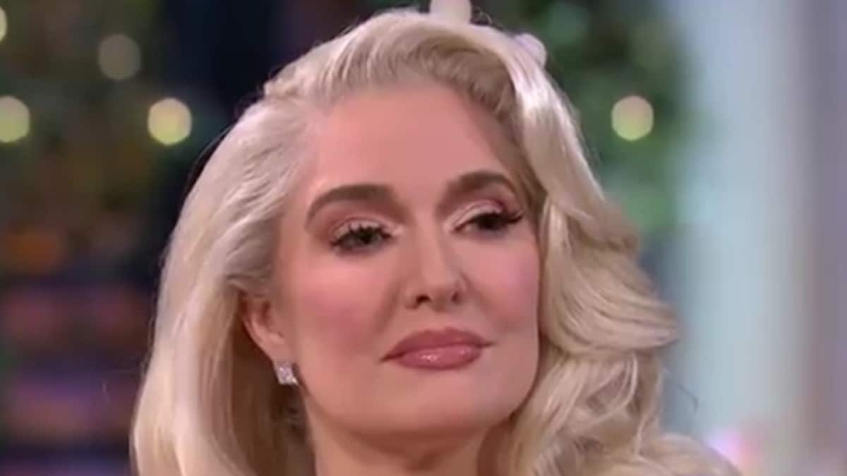 Erika Jayne at the RHOBH reunion