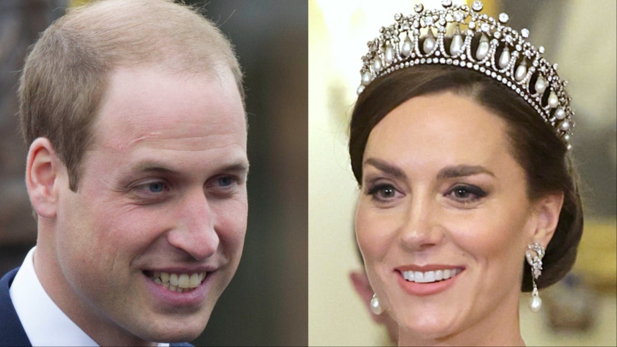 Prince William and Kate Middleton at different events