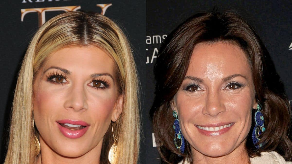 Alexis Bellino at the 3rd Annual Reality TV Awards, 2015; Luann de Lesseps at The Huffington Post and AOL 2011 Game Changers Awards, 2011