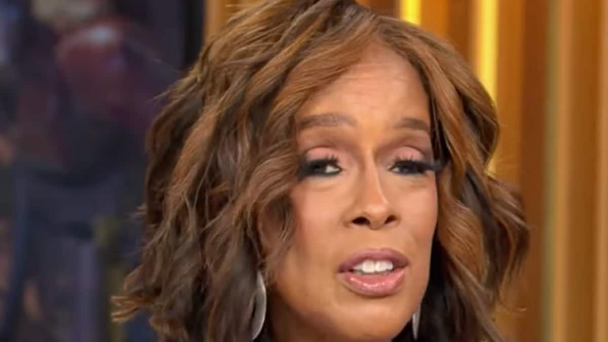 gayle king during cbs mornings segment 2024