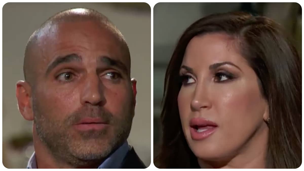 Joe Gorga and Jacqueline Laurita on RHONJ.