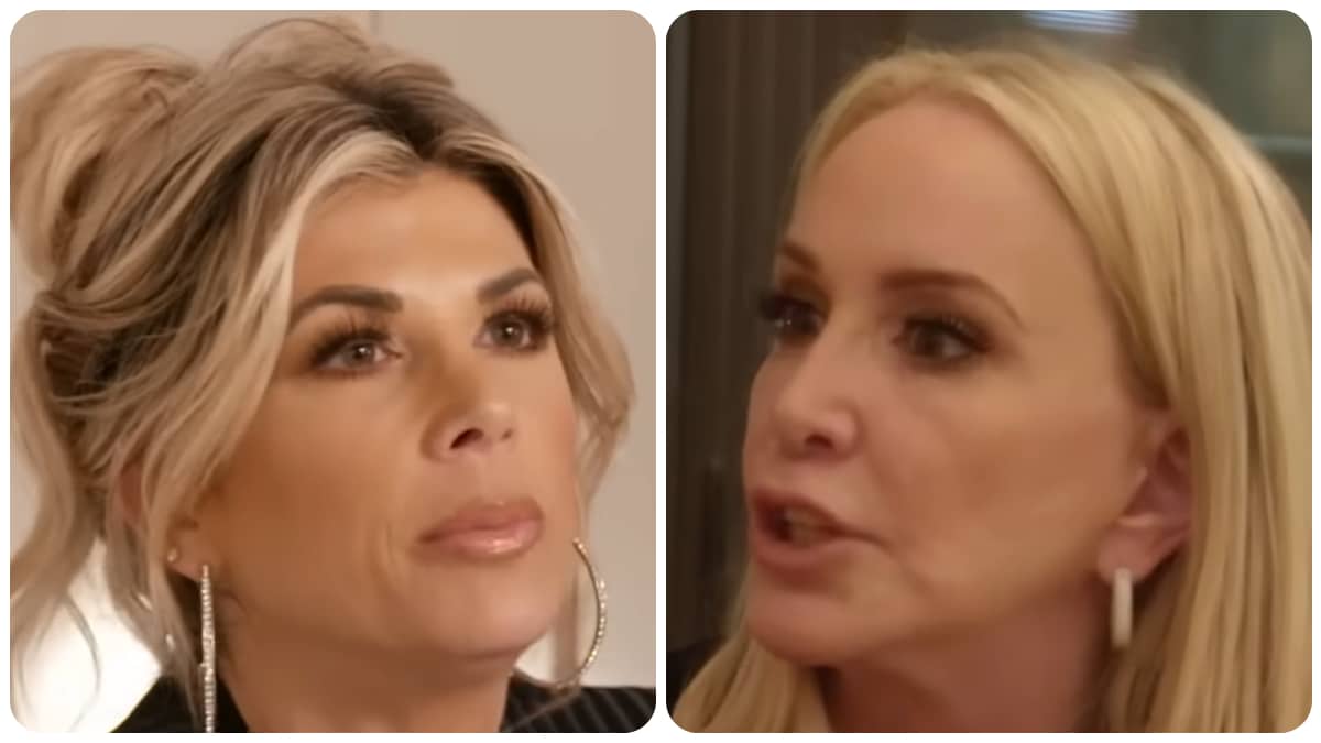 Alexis Bellino and Shannon Beador on RHOC.