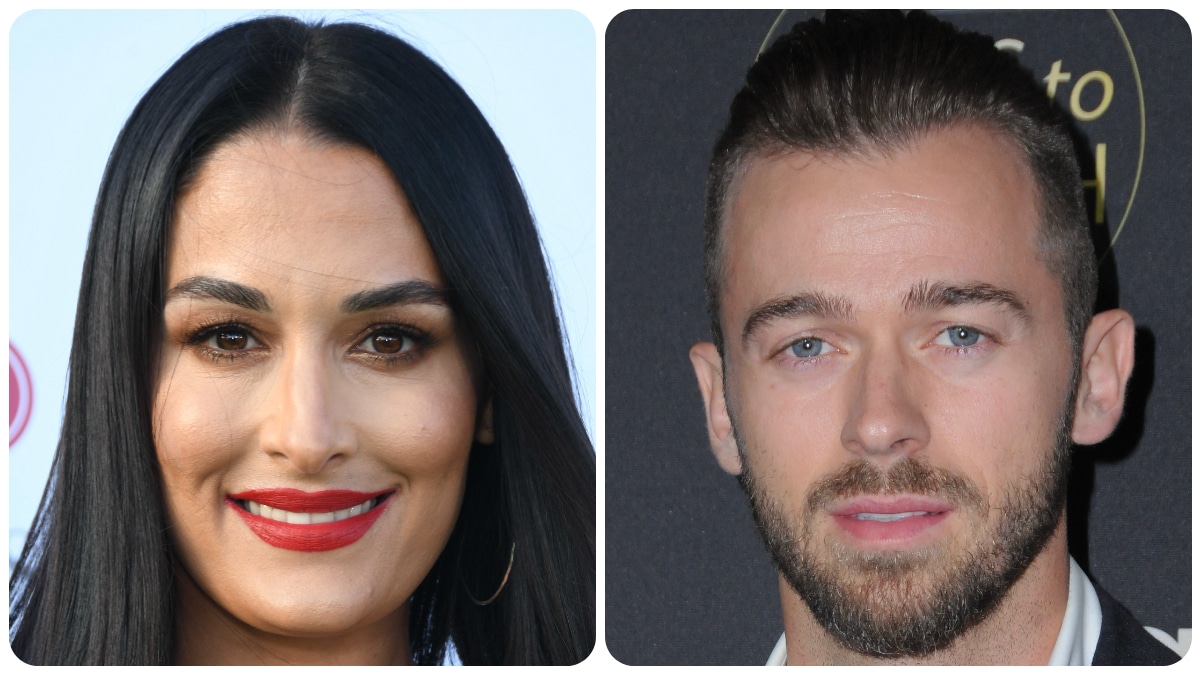 Nikki Bella and Artem Chigvintsev.