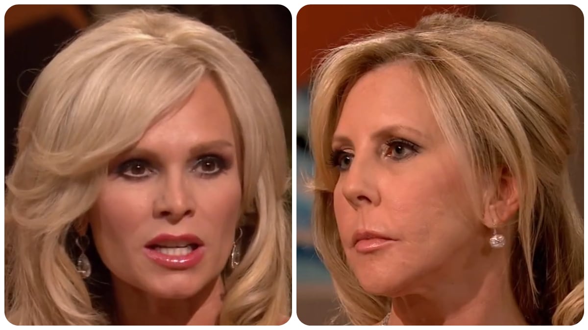 Tamra and Vicki on RHOC.