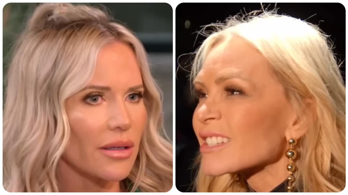 Jennifer Pedranti and Tamra Judge on RHOC.