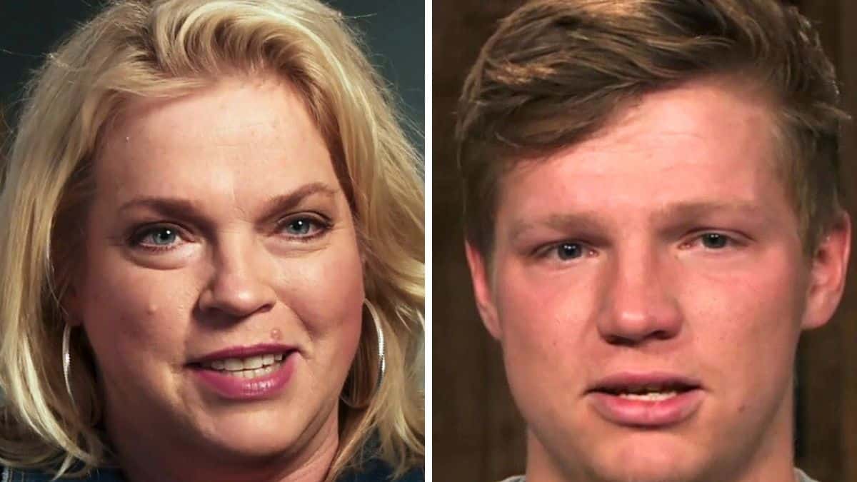 janelle and her son garrison brown film confessionals on sister wives