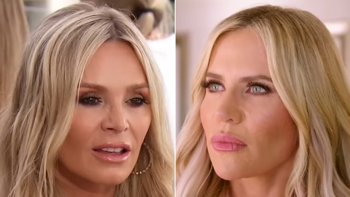 RHOC's Jennifer Pedranti and Tamra Judge screenshot