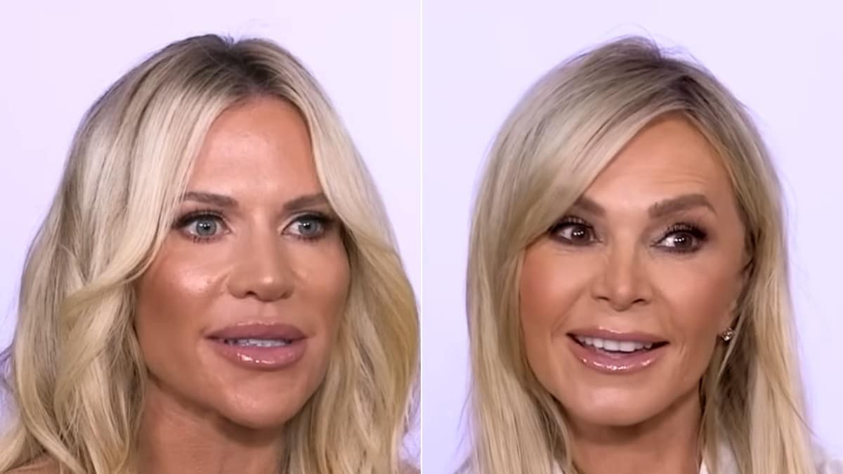 RHOC costars Jennifer Pedranti and Tamra Judge screenshot