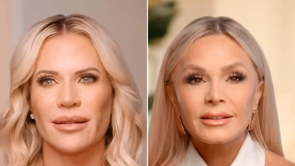 RHOC castmates Jennifer Pedranti and Tamra Judge Season 18 screenshot