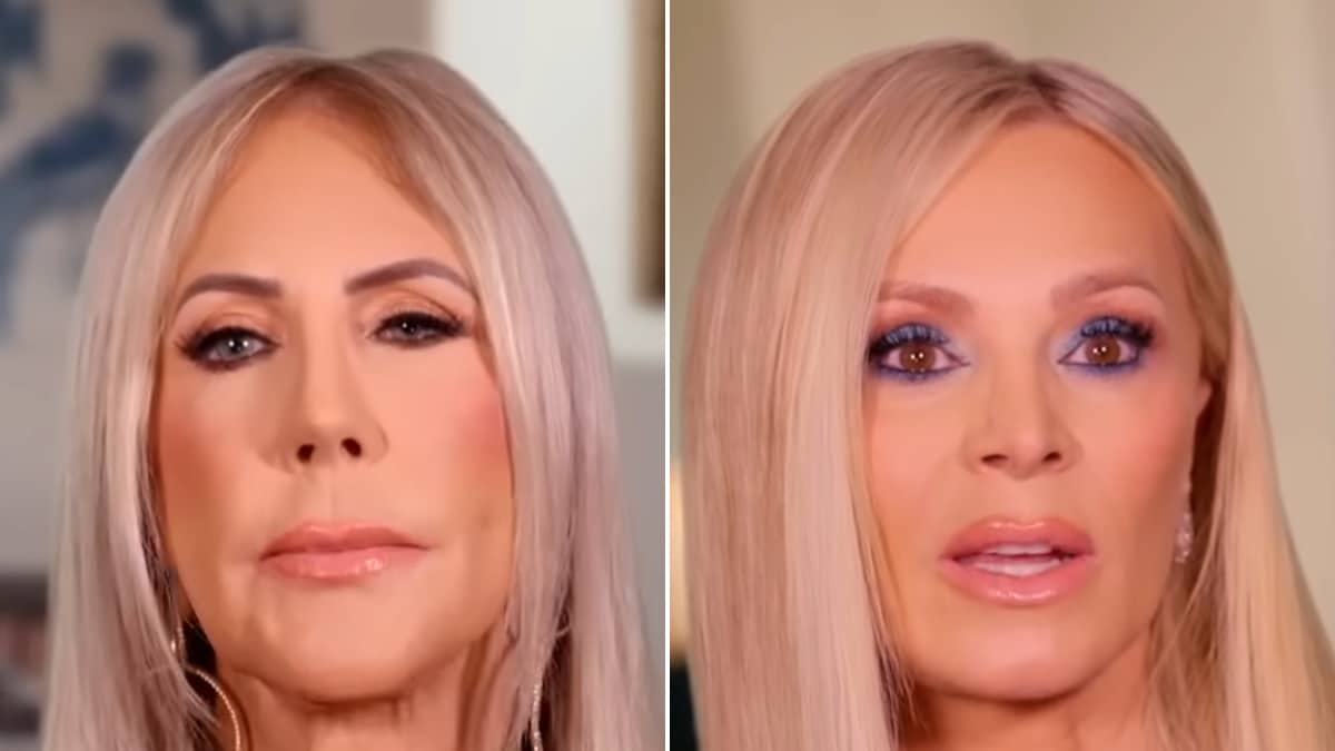 RHOC's Tamra Judge and Vicki Gunvalson screenshot