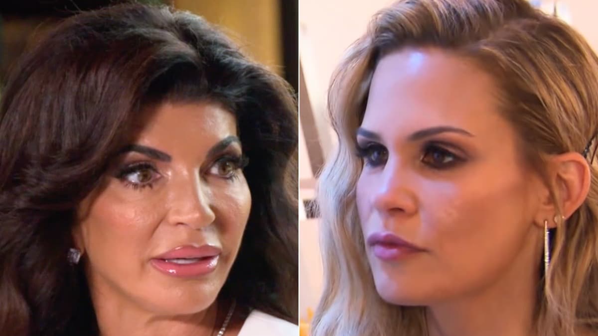 RHONJ castmates Jackie Goldschneider and Teresa Giudice screenshot