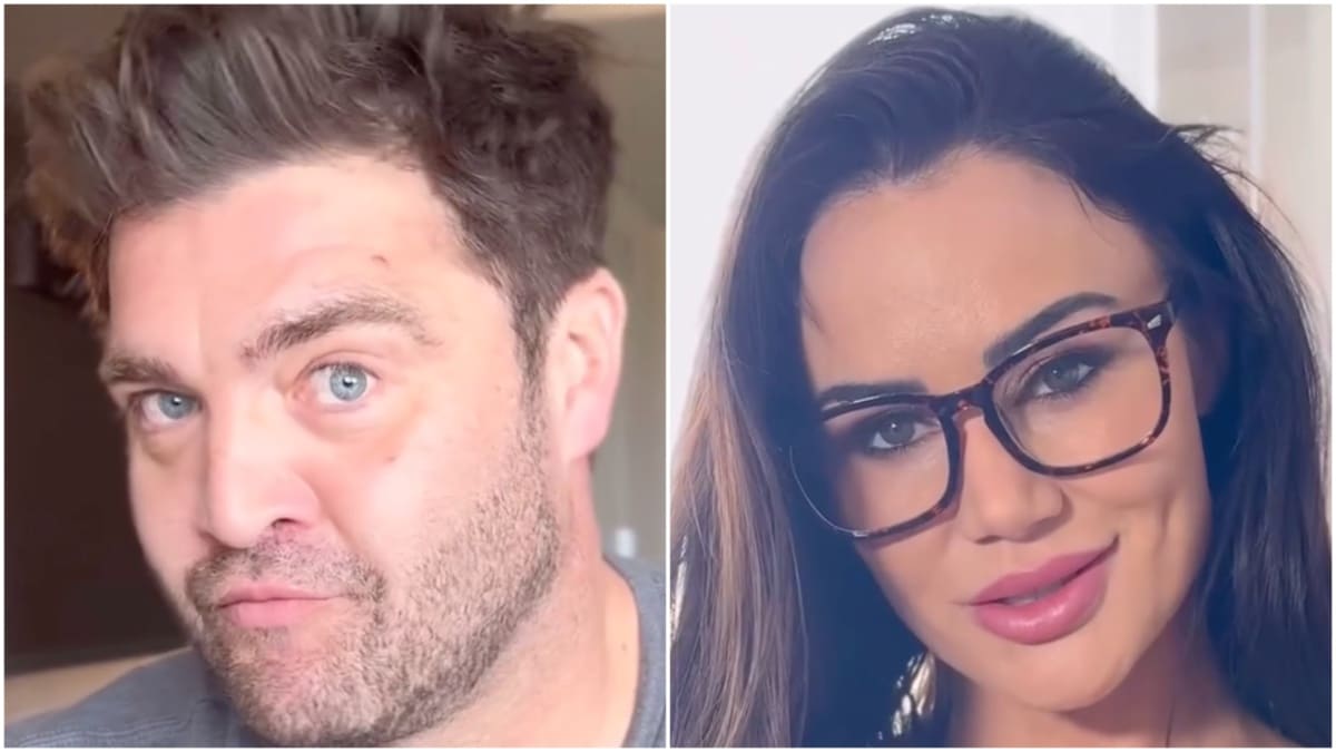 chris ct tamburello and catalina hager face shots from instagram video post