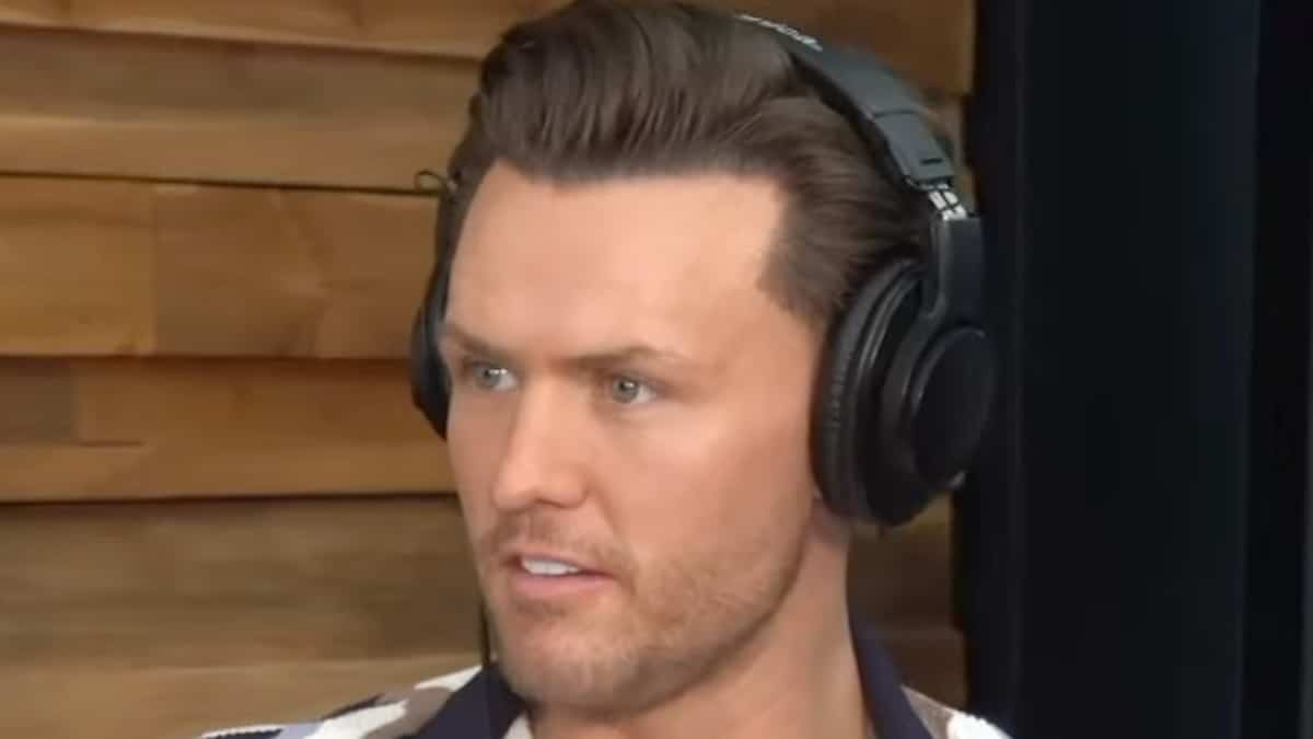 the challenge star kyle christie face shot from zach nichols podcast on youtube