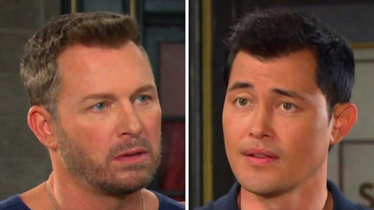 Eric Martsolf as Brady and Christopher Sean as Paul on Days