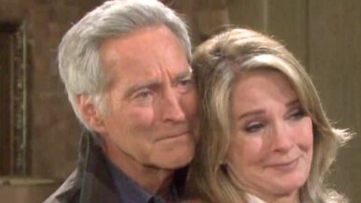 Drake Hogestyn as John Black and Deidre Hall of Marlena Evans on Days