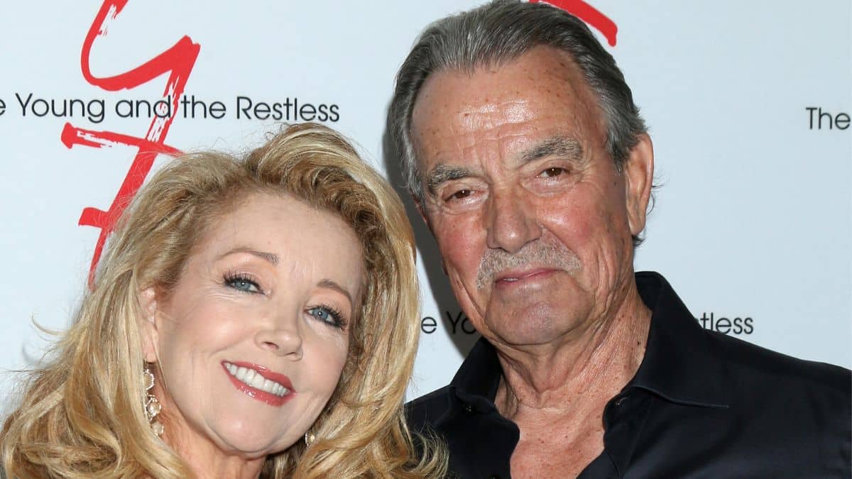 Melody Thomas Scott and Eric Braeden on the red carpet