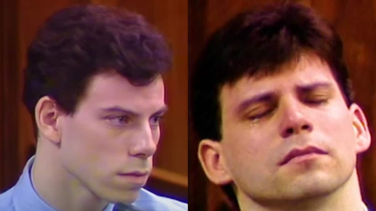 Lyle and Erik Menendez in court