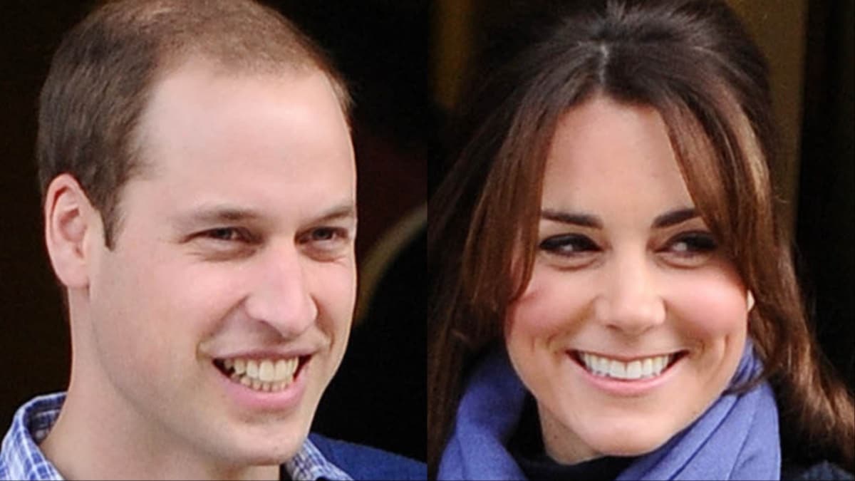 Prince William and Kate Middleton at a random event