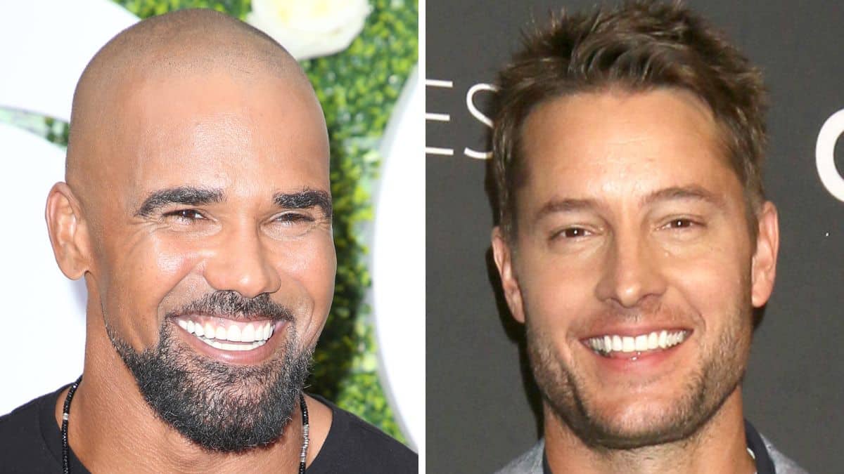 Shemar Moore and Justin Hartley on the red carpet