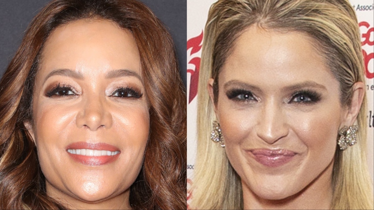 Sunny Hostin and Sara Haines at different events